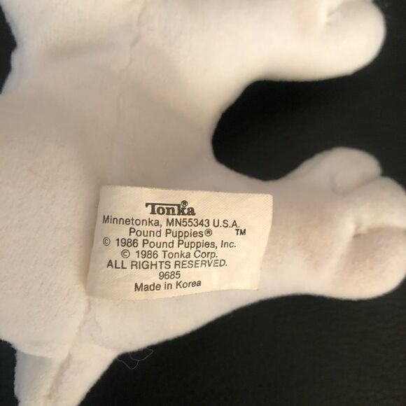 Vintage TONKA Pound Puppy plush - Picture 6 of 6